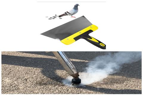 Gum & Dropping Removal